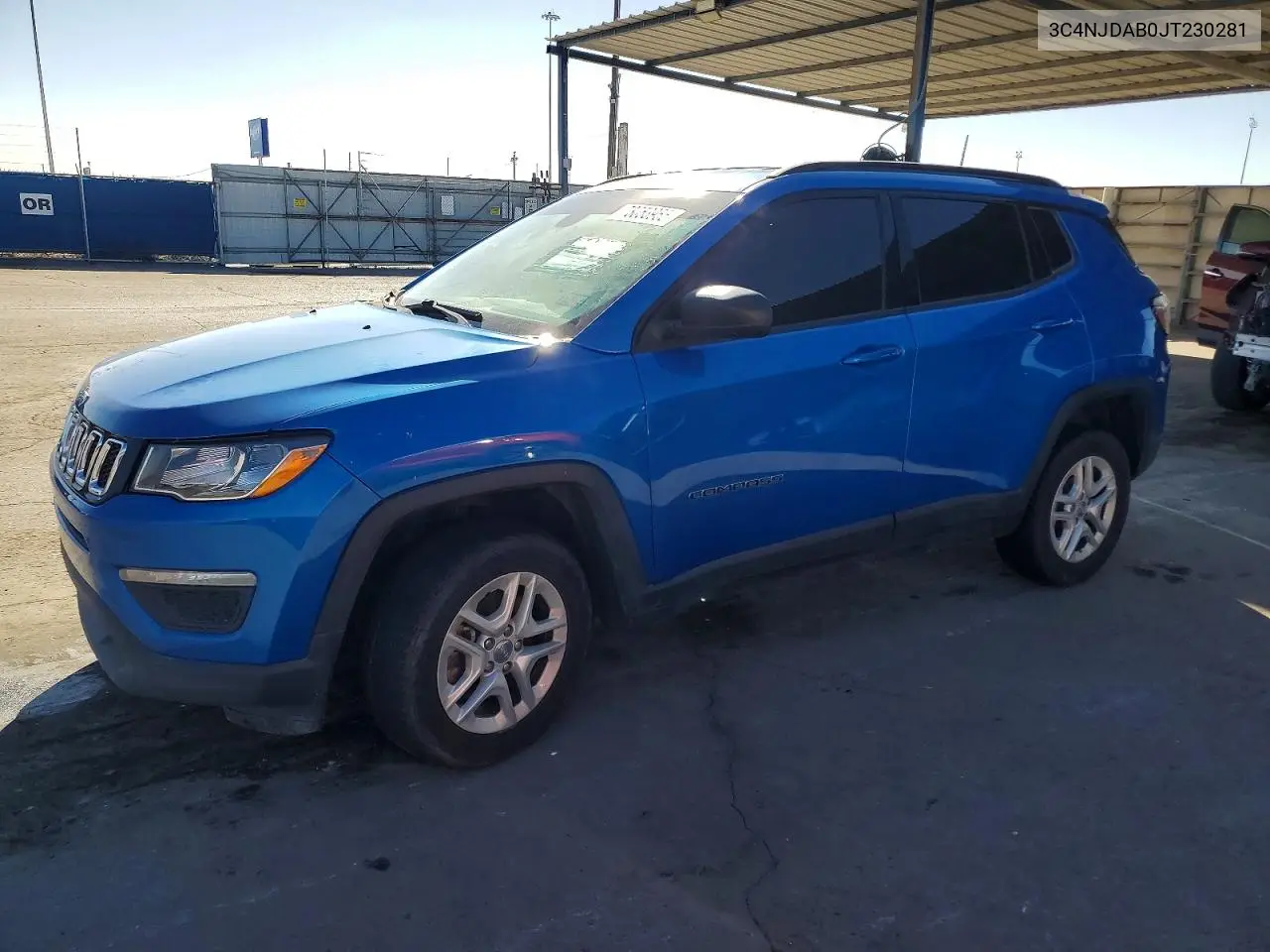 3C4NJDAB0JT230281 2018 Jeep Compass Sport