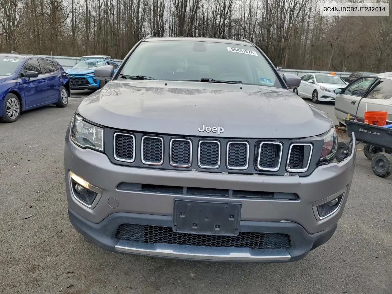 3C4NJDCB2JT232014 2018 Jeep Compass Limited