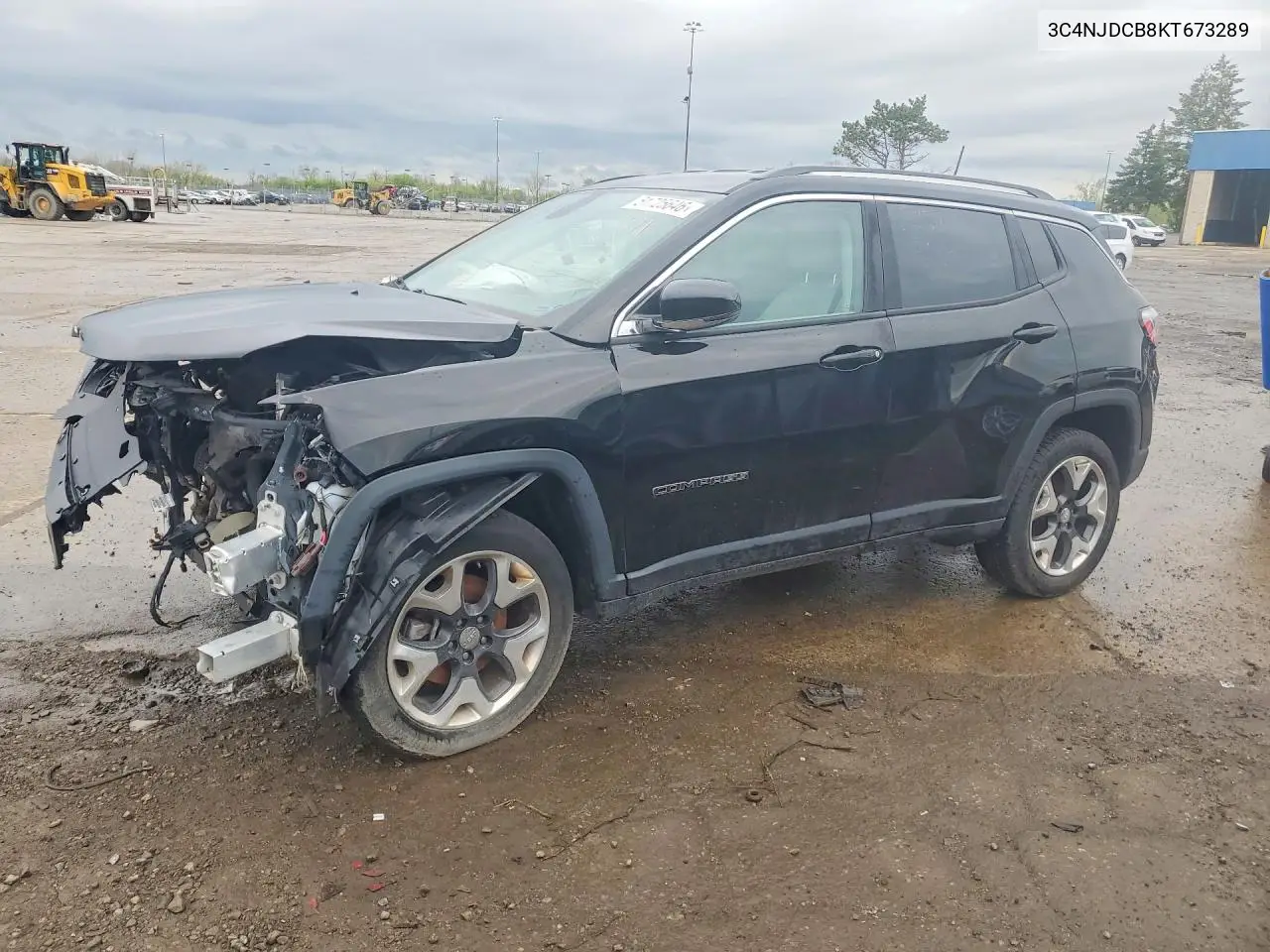 3C4NJDCB8KT673289 2019 Jeep Compass Limited