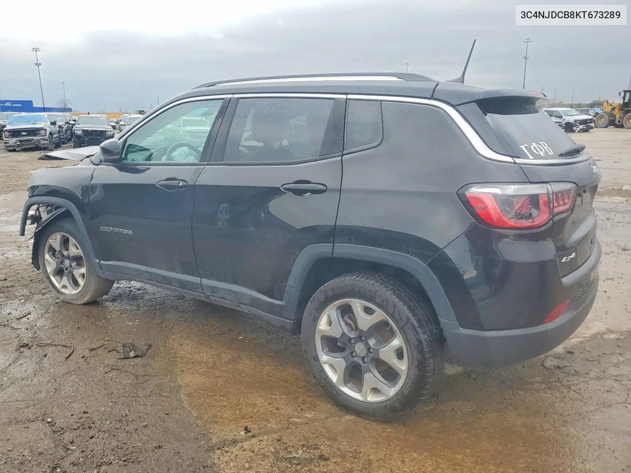 3C4NJDCB8KT673289 2019 Jeep Compass Limited