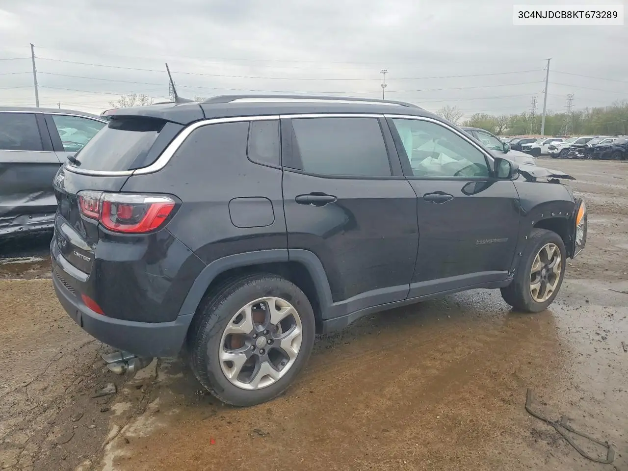 3C4NJDCB8KT673289 2019 Jeep Compass Limited