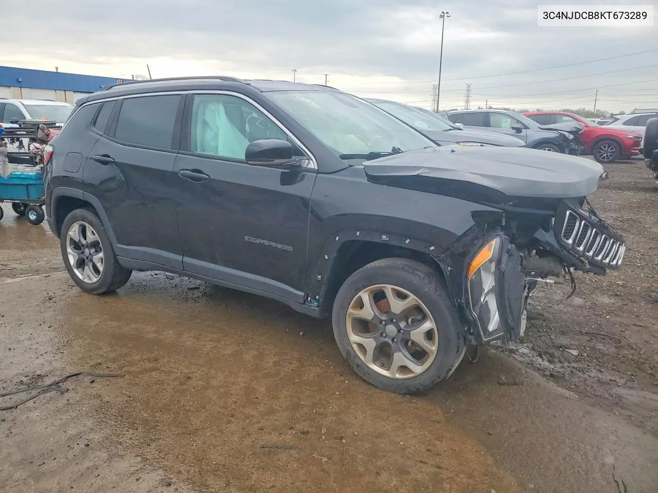 3C4NJDCB8KT673289 2019 Jeep Compass Limited