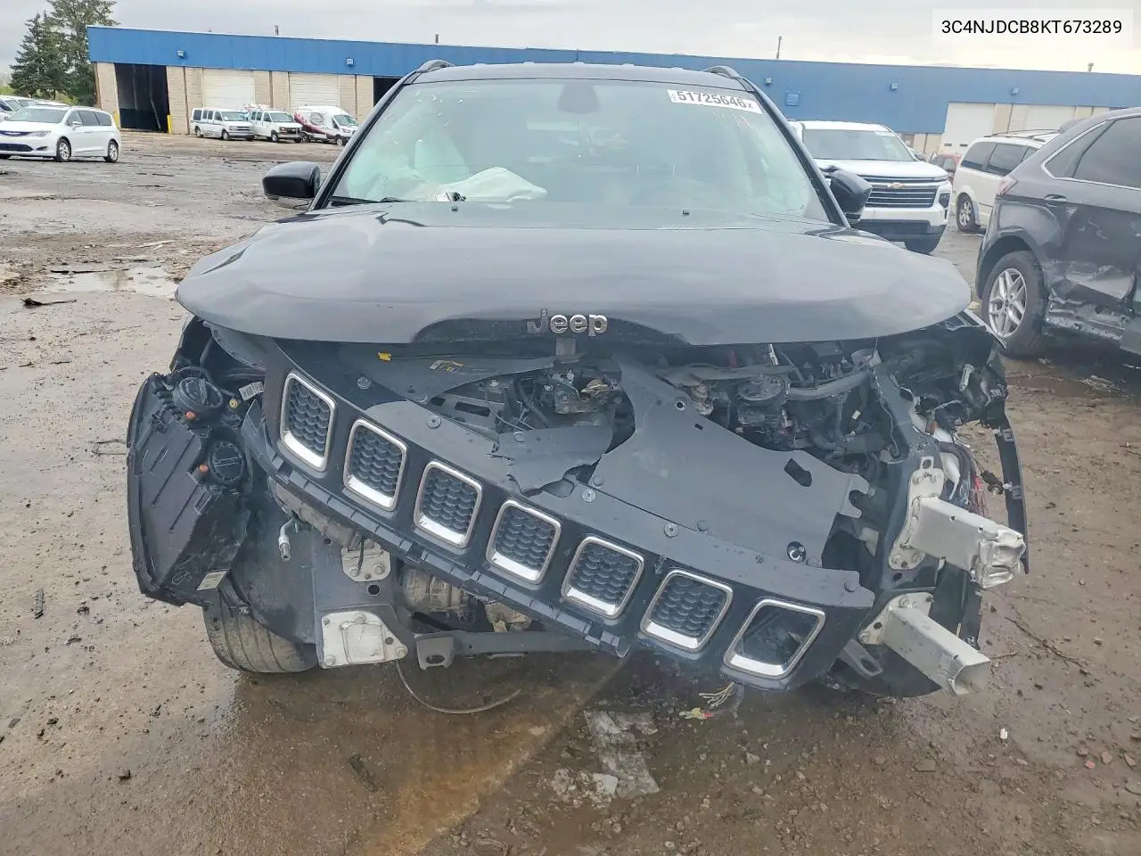 3C4NJDCB8KT673289 2019 Jeep Compass Limited