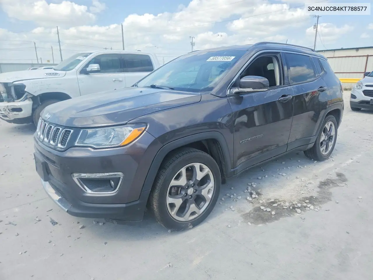 2019 Jeep Compass Limited VIN: 3C4NJCCB4KT788577 Lot: 58577056
