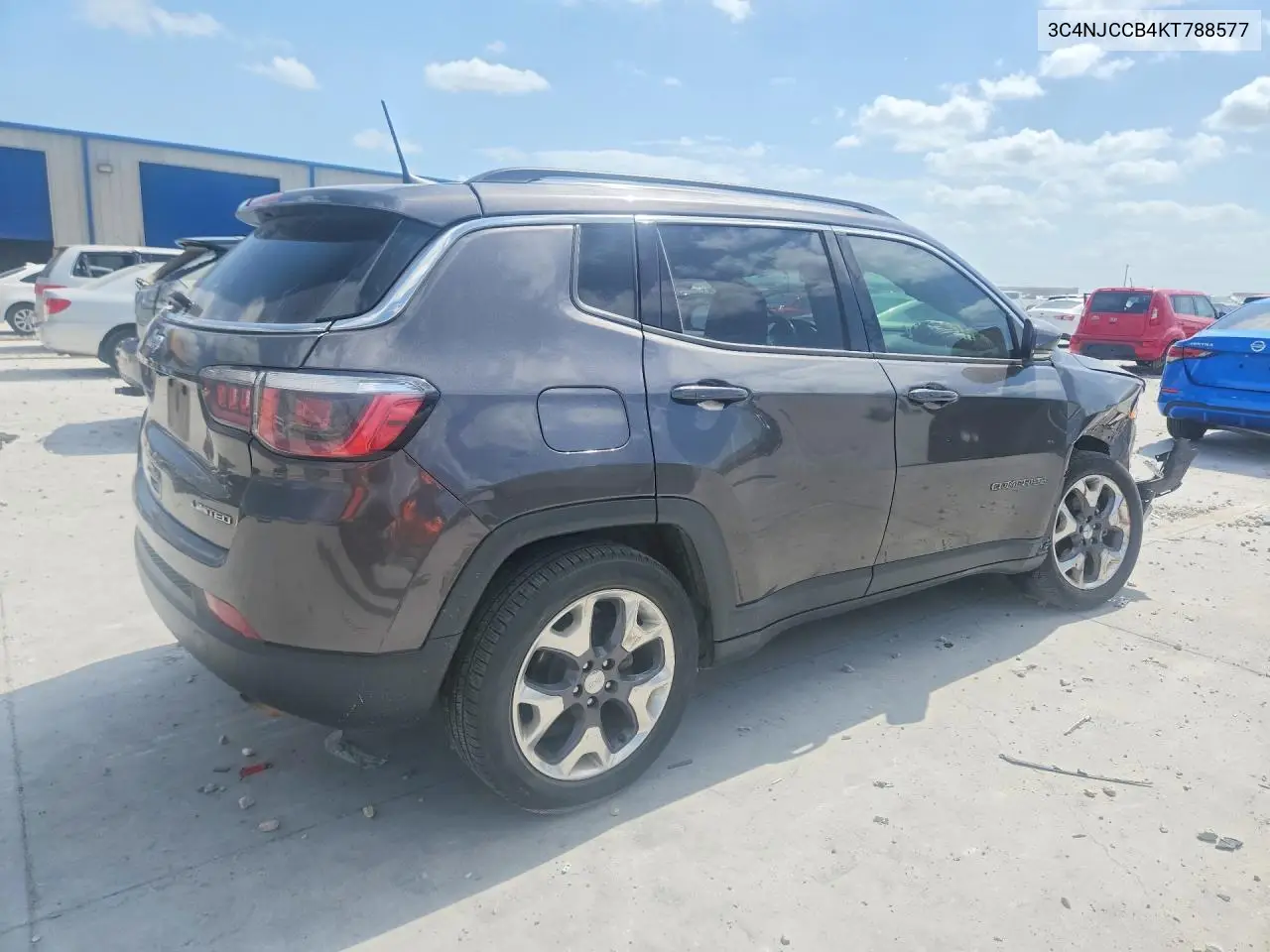 2019 Jeep Compass Limited VIN: 3C4NJCCB4KT788577 Lot: 58577056