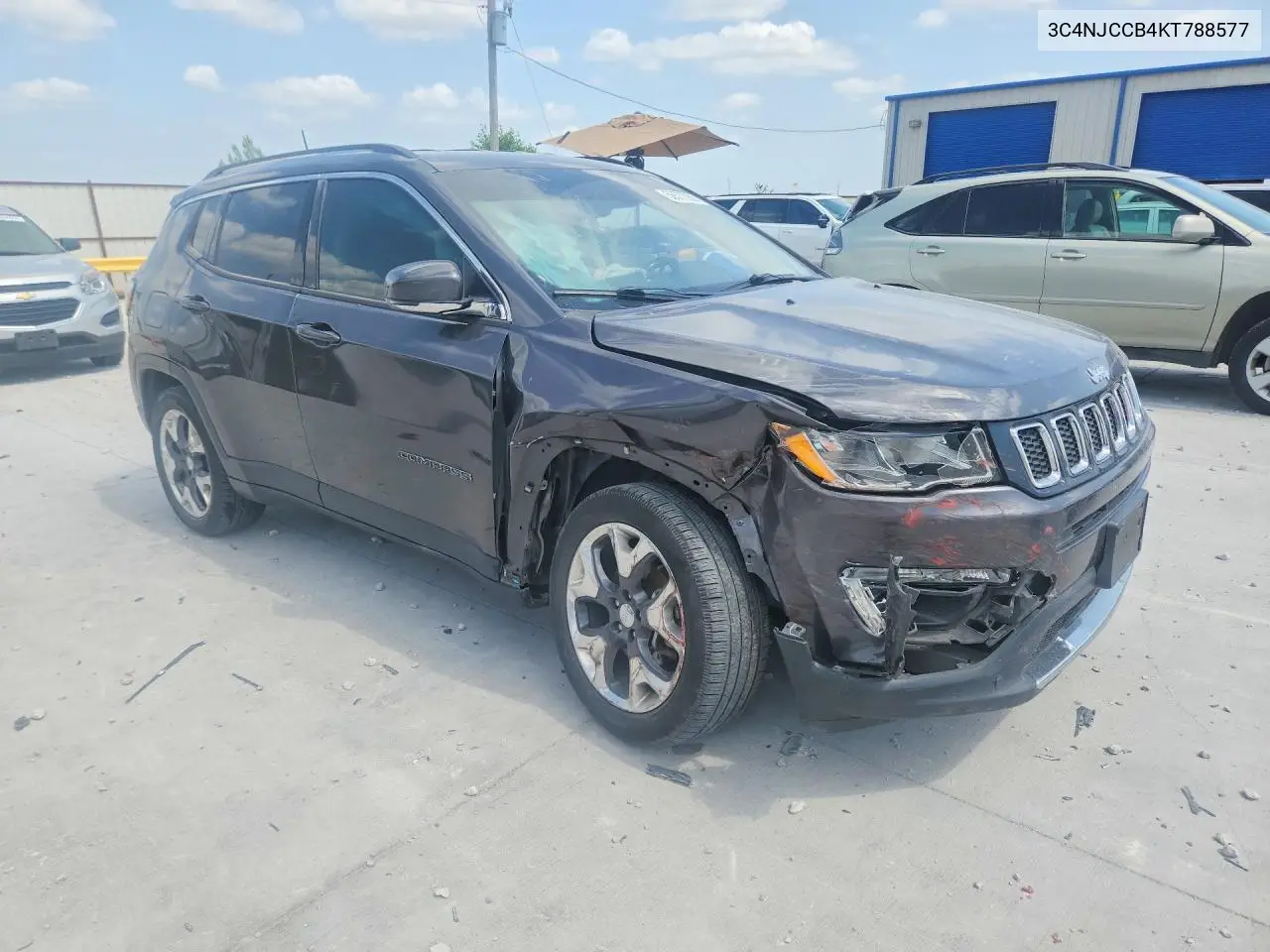 2019 Jeep Compass Limited VIN: 3C4NJCCB4KT788577 Lot: 58577056