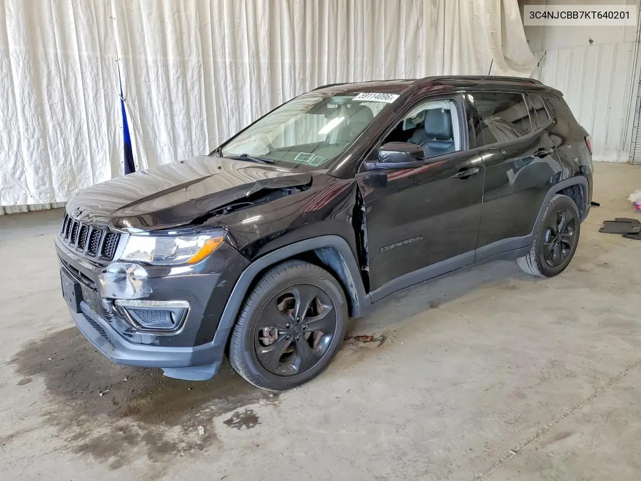2019 Jeep Compass Latitude VIN: 3C4NJCBB7KT640201 Lot: 59114096