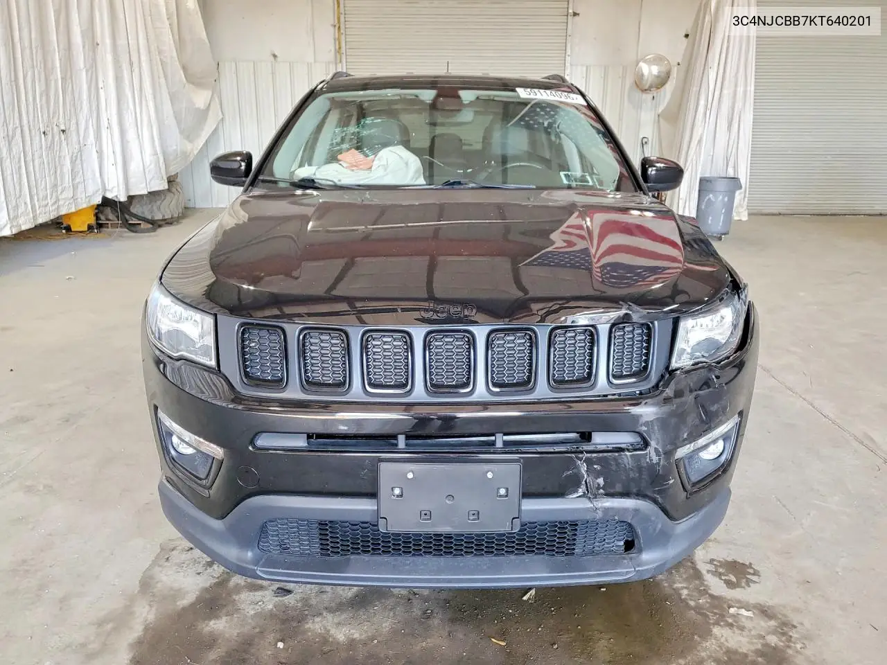 2019 Jeep Compass Latitude VIN: 3C4NJCBB7KT640201 Lot: 59114096