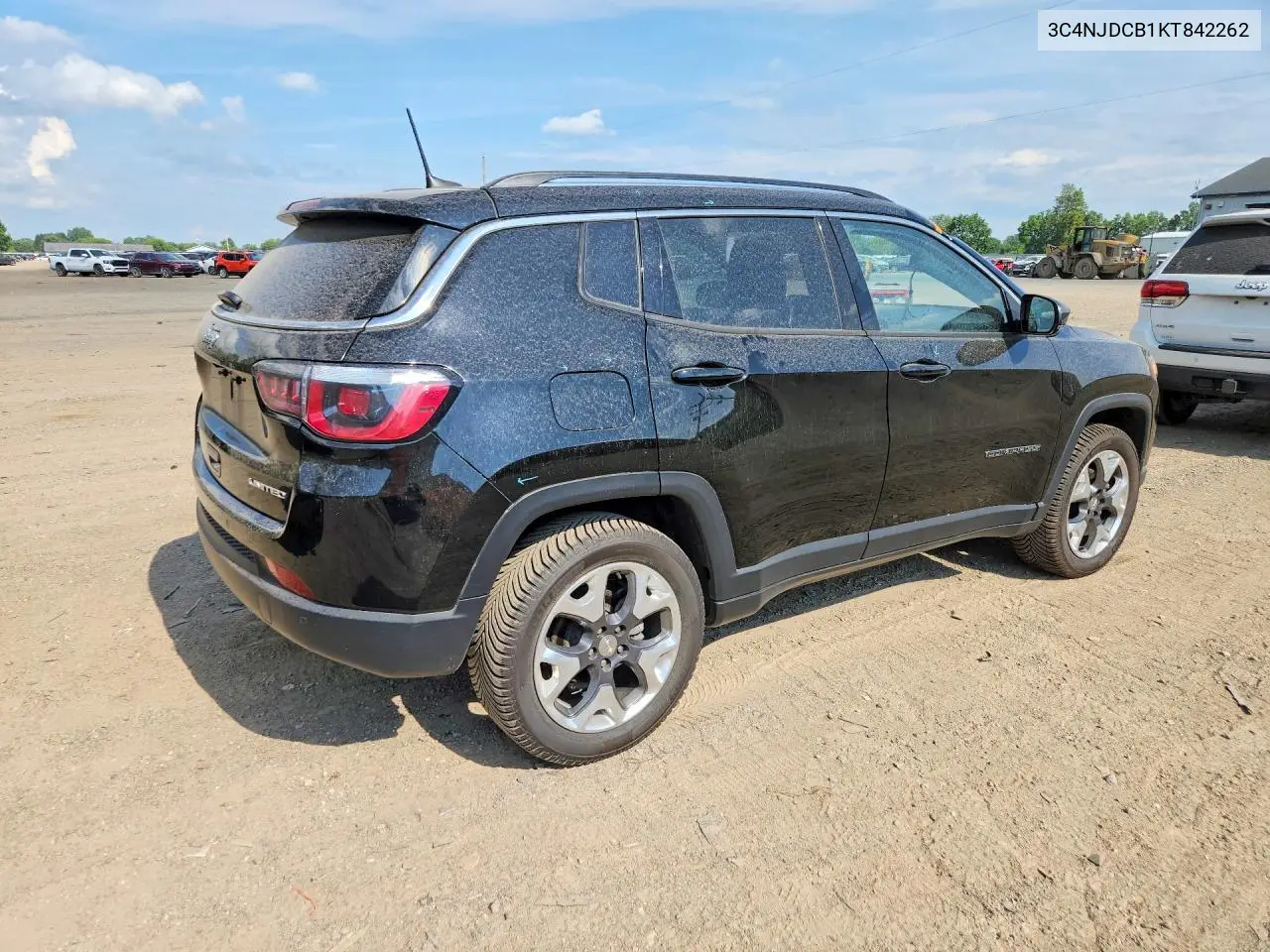 2019 Jeep Compass Limited VIN: 3C4NJDCB1KT842262 Lot: 60010086