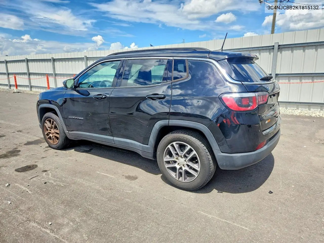 2019 Jeep Compass Latitude VIN: 3C4NJCBB2KT815132 Lot: 61108266