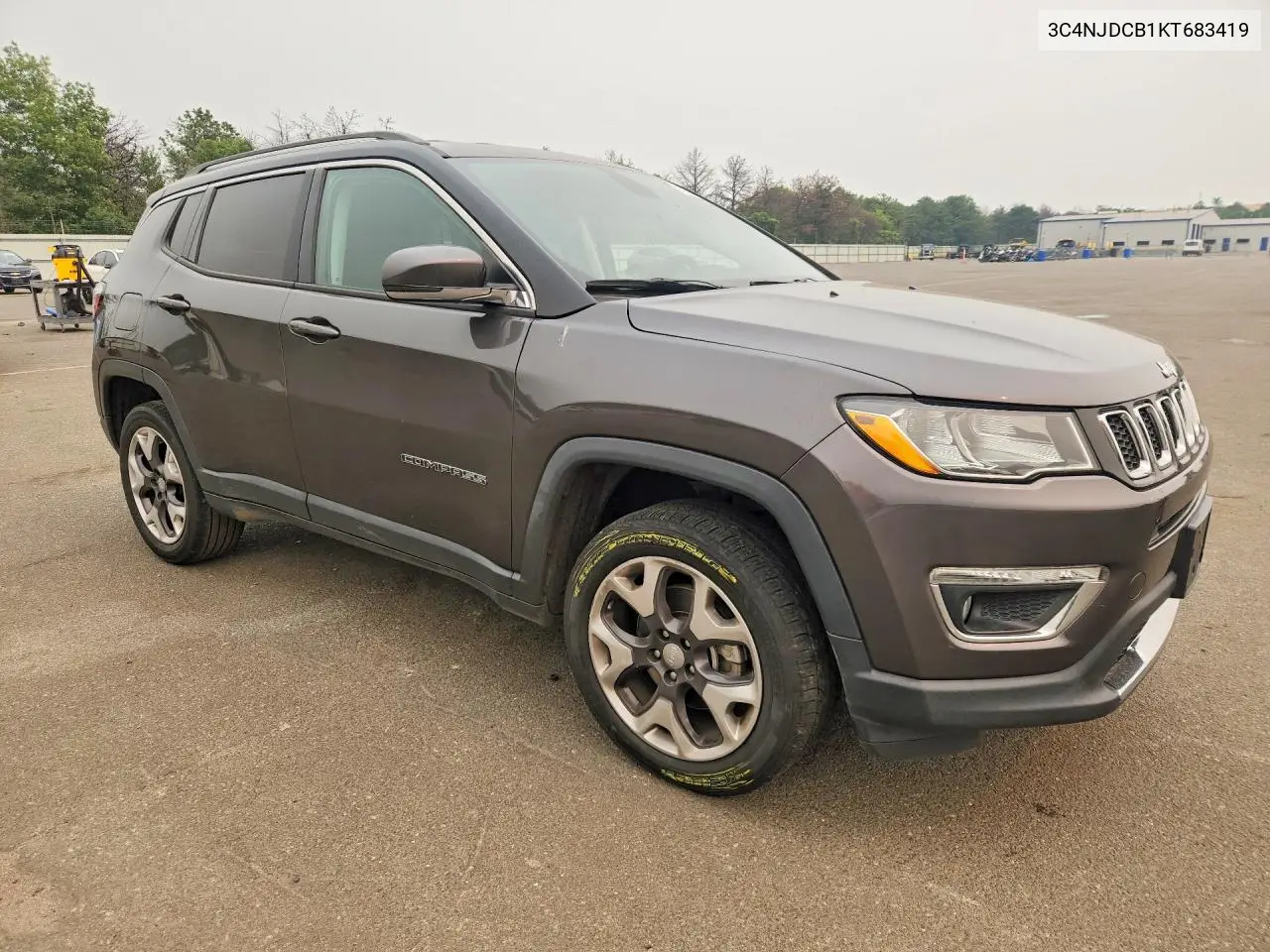2019 Jeep Compass Limited VIN: 3C4NJDCB1KT683419 Lot: 61186486