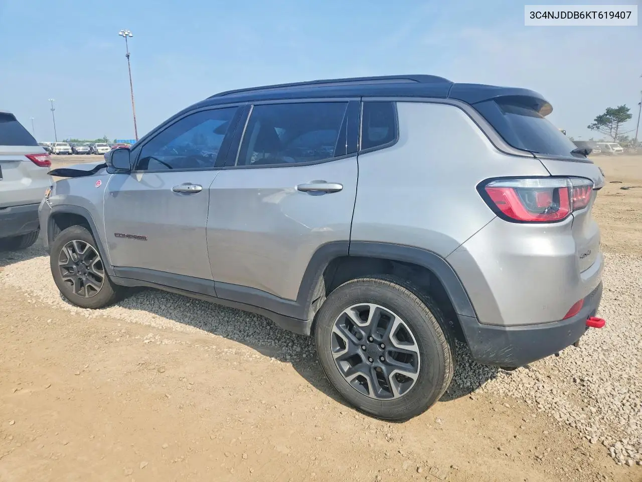2019 Jeep Compass Trailhawk VIN: 3C4NJDDB6KT619407 Lot: 61700486