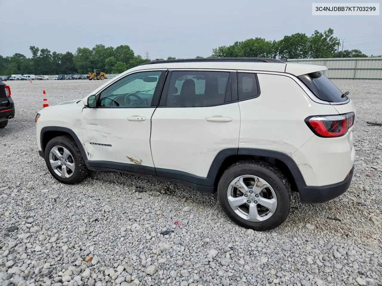 2019 Jeep Compass Latitude VIN: 3C4NJDBB7KT703299 Lot: 61913926