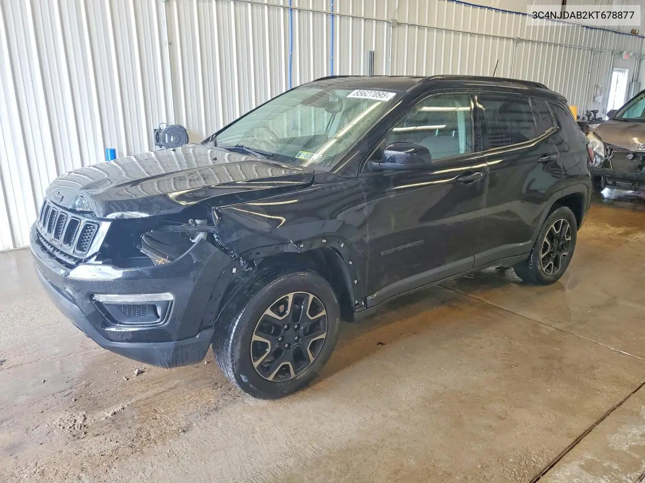 2019 Jeep Compass Sport VIN: 3C4NJDAB2KT678877 Lot: 85627095