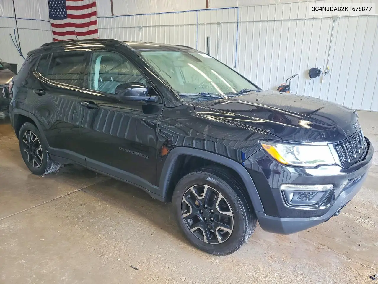 2019 Jeep Compass Sport VIN: 3C4NJDAB2KT678877 Lot: 85627095