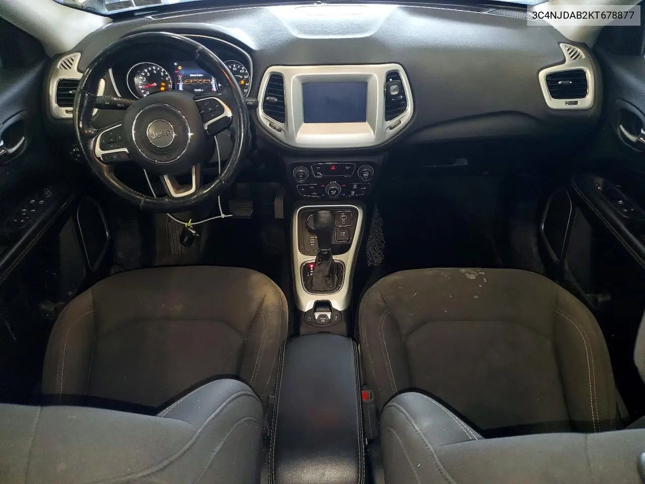 2019 Jeep Compass Sport VIN: 3C4NJDAB2KT678877 Lot: 85627095