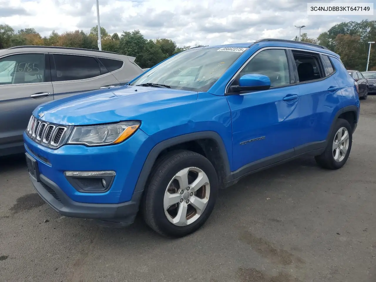 3C4NJDBB3KT647149 2019 Jeep Compass Latitude