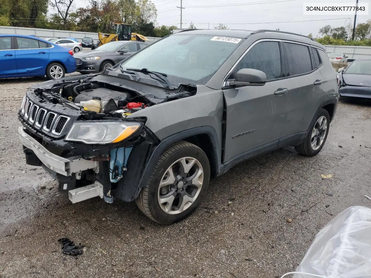 3C4NJCCBXKT777843 2019 Jeep Compass Limited