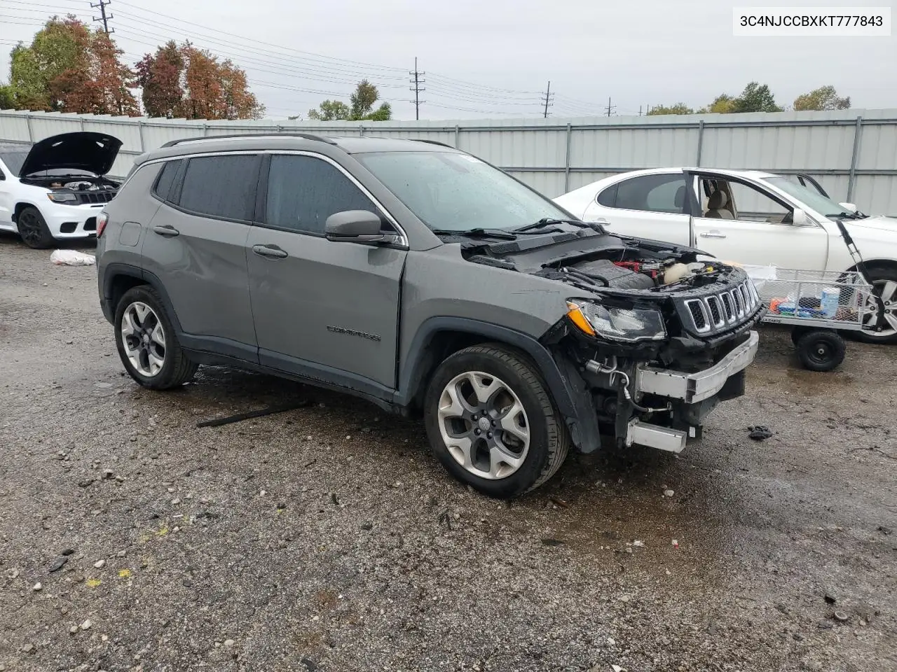 3C4NJCCBXKT777843 2019 Jeep Compass Limited
