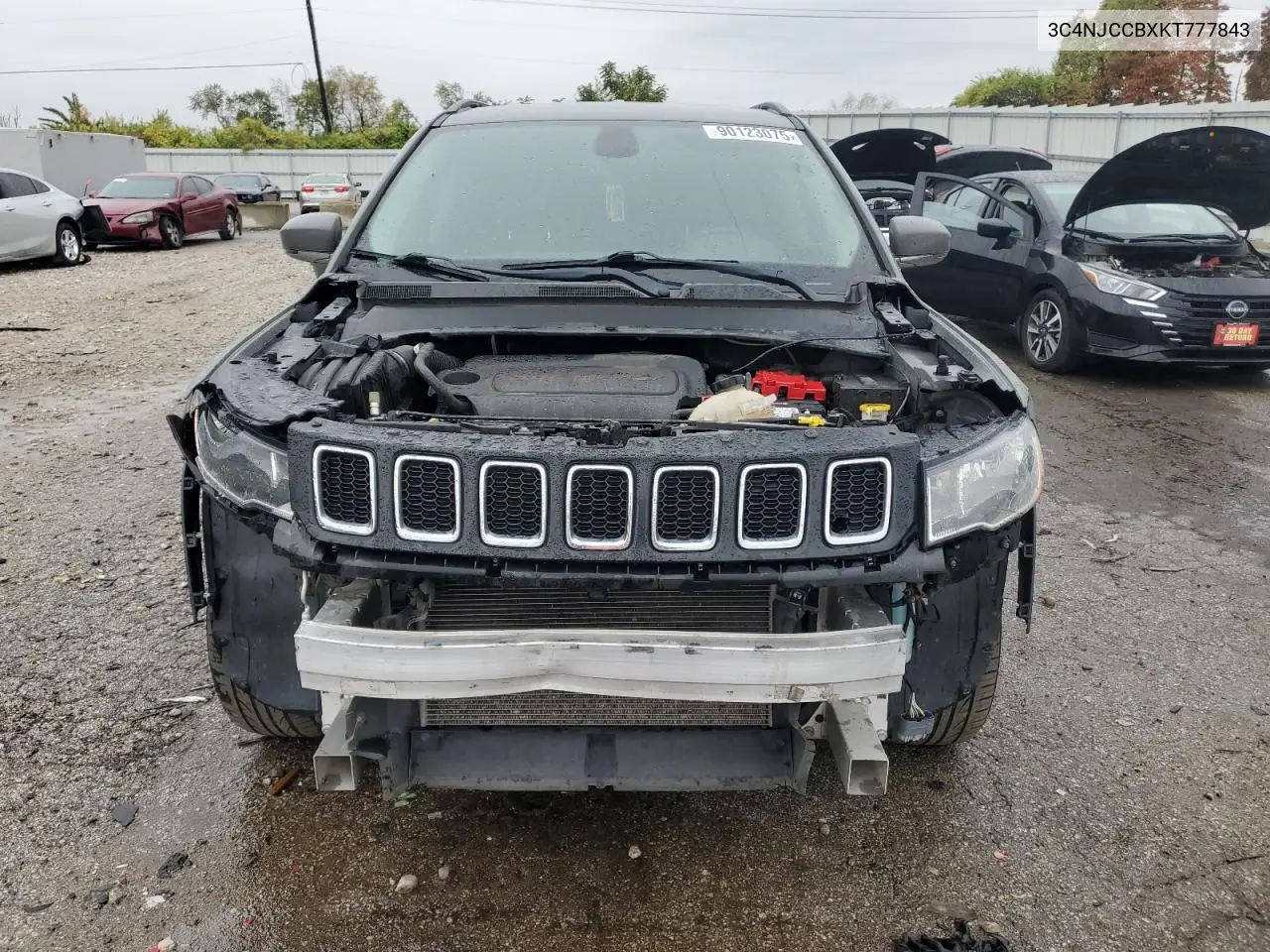 3C4NJCCBXKT777843 2019 Jeep Compass Limited