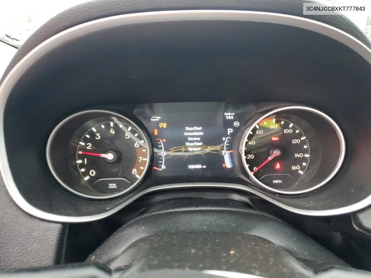 3C4NJCCBXKT777843 2019 Jeep Compass Limited