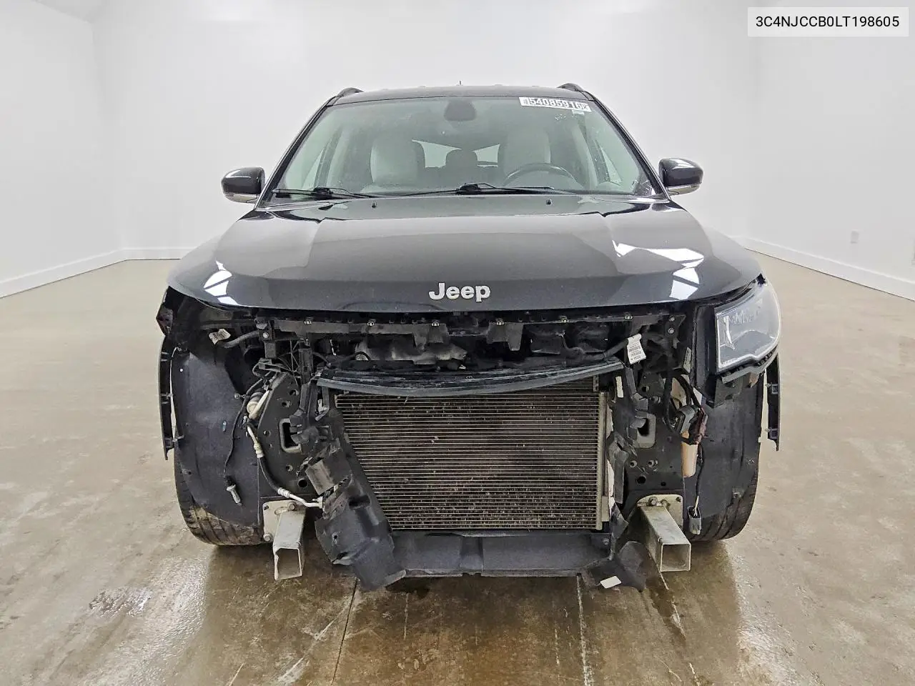 2020 Jeep Compass Limited VIN: 3C4NJCCB0LT198605 Lot: 54085916