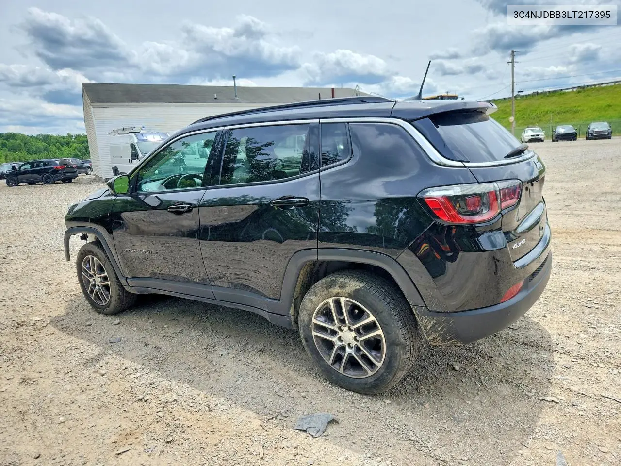 2020 Jeep Compass Latitude VIN: 3C4NJDBB3LT217395 Lot: 57617676