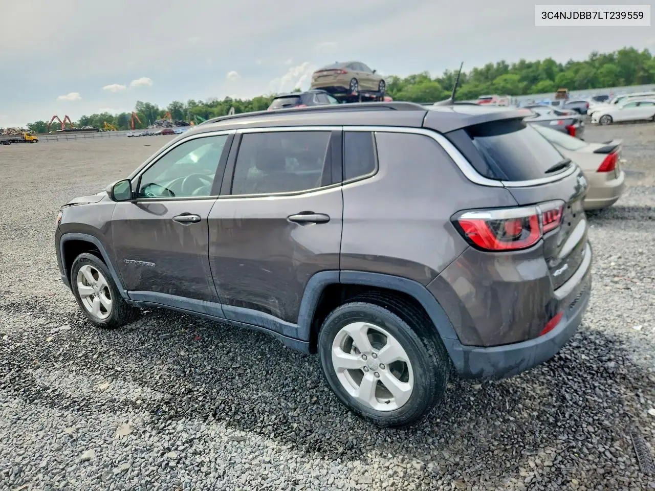 2020 Jeep Compass Latitude VIN: 3C4NJDBB7LT239559 Lot: 59159336