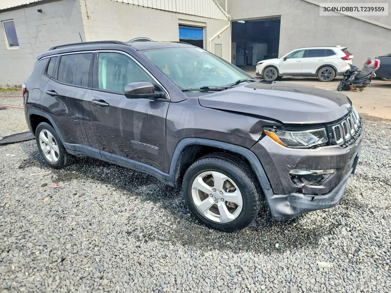 2020 Jeep Compass Latitude VIN: 3C4NJDBB7LT239559 Lot: 59159336
