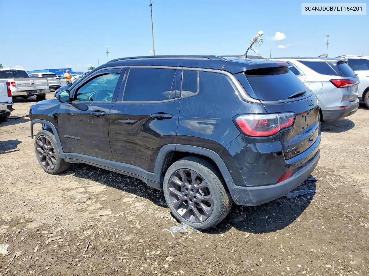 2020 Jeep Compass Limited VIN: 3C4NJDCB7LT164201 Lot: 60197396