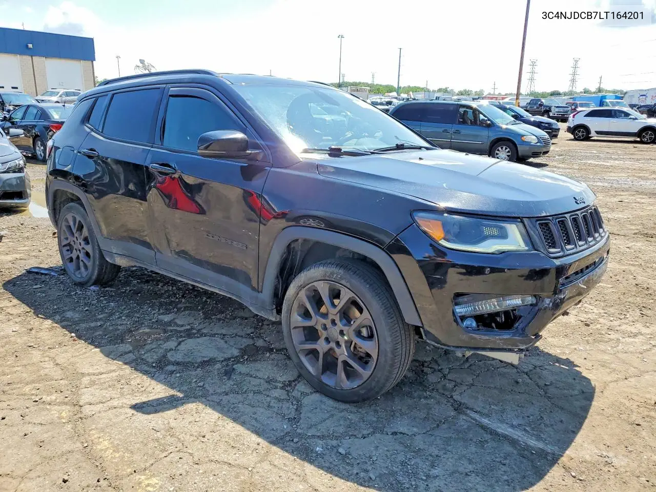2020 Jeep Compass Limited VIN: 3C4NJDCB7LT164201 Lot: 60197396