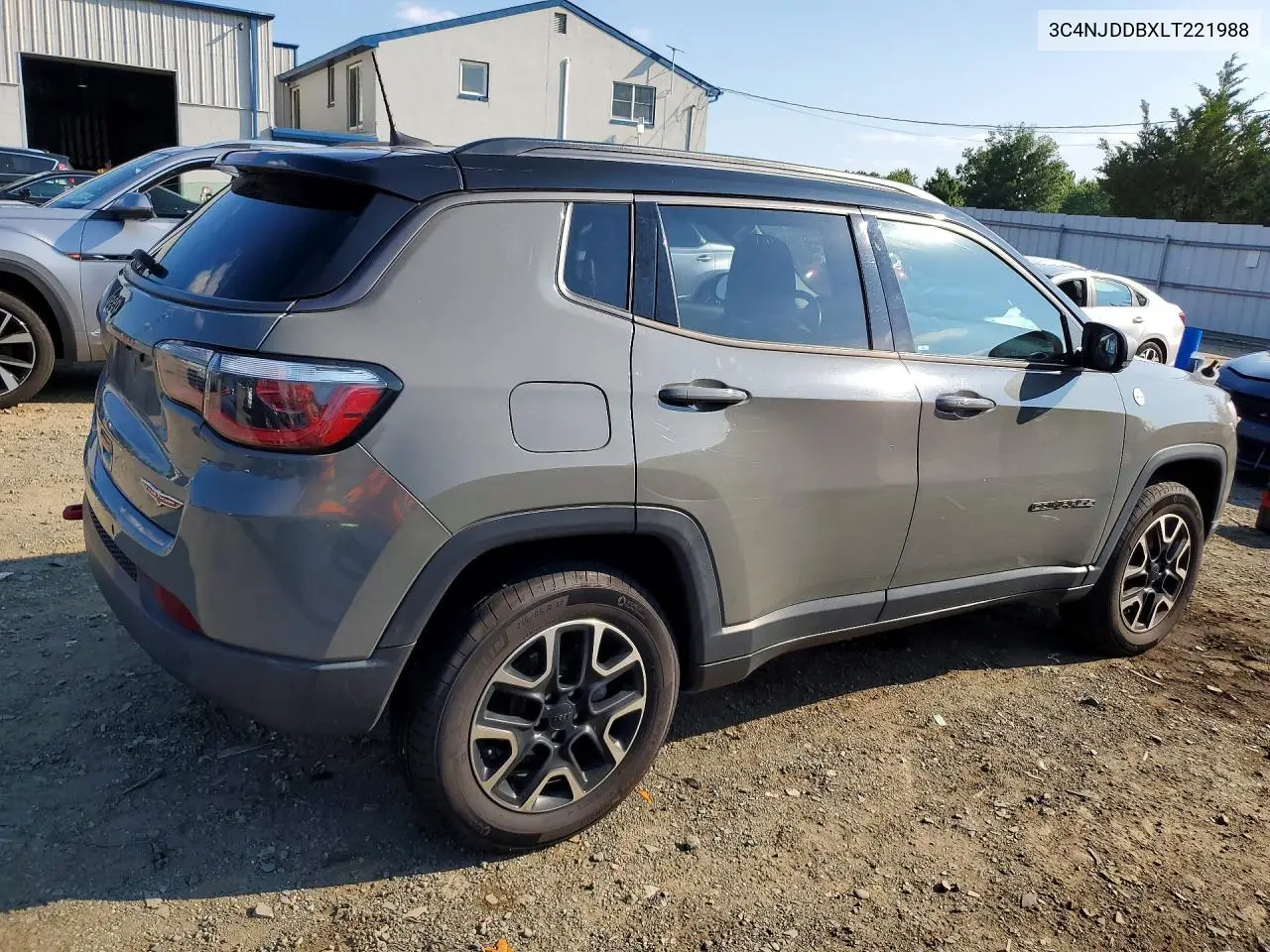 2020 Jeep Compass Trailhawk VIN: 3C4NJDDBXLT221988 Lot: 60842256