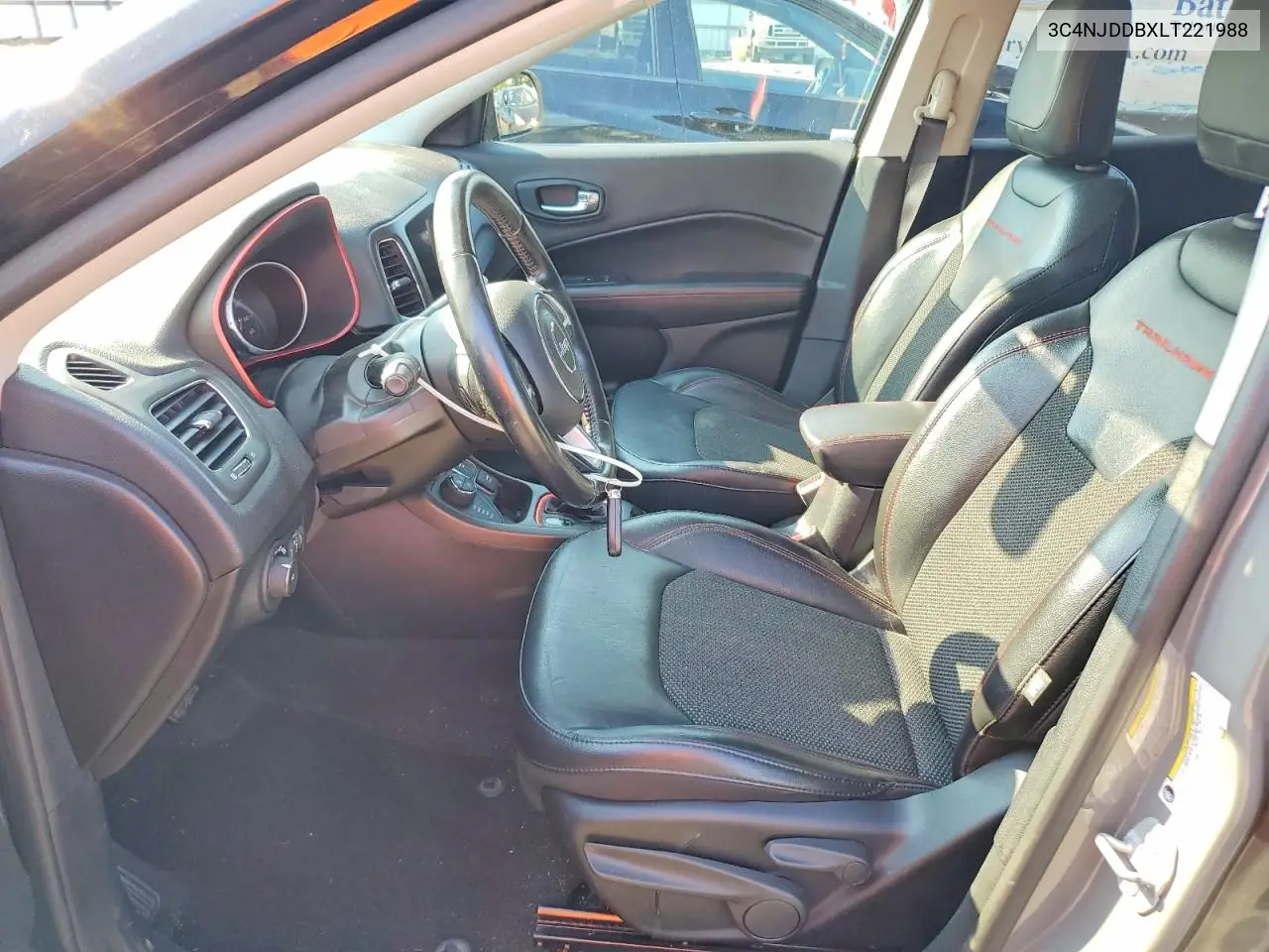 2020 Jeep Compass Trailhawk VIN: 3C4NJDDBXLT221988 Lot: 60842256