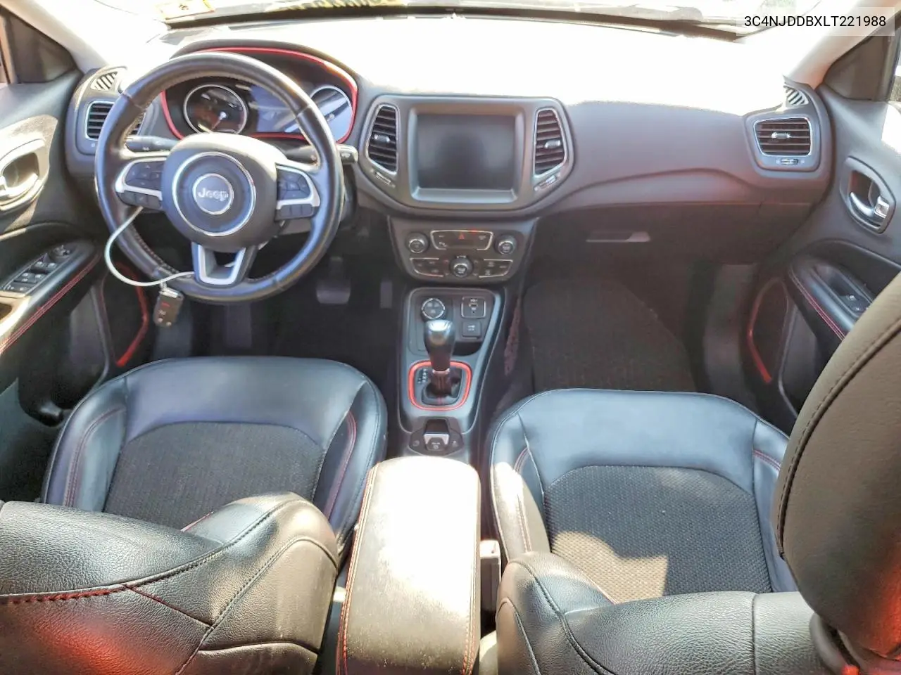 2020 Jeep Compass Trailhawk VIN: 3C4NJDDBXLT221988 Lot: 60842256