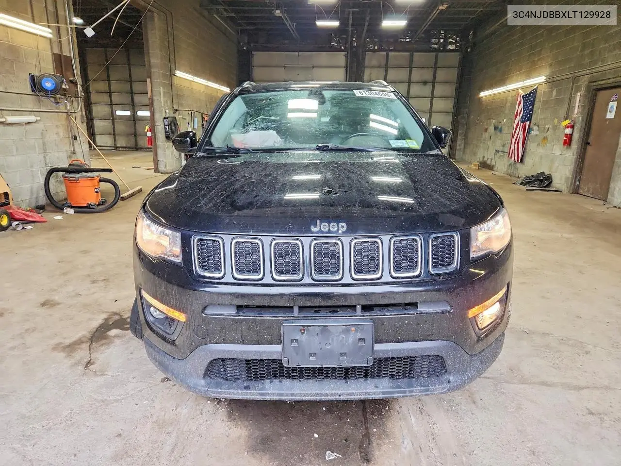 2020 Jeep Compass Latitude VIN: 3C4NJDBBXLT129928 Lot: 61304646