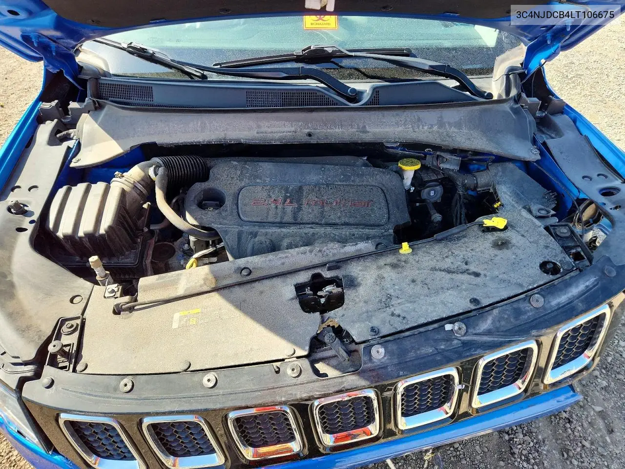 2020 Jeep Compass Limited VIN: 3C4NJDCB4LT106675 Lot: 61559226