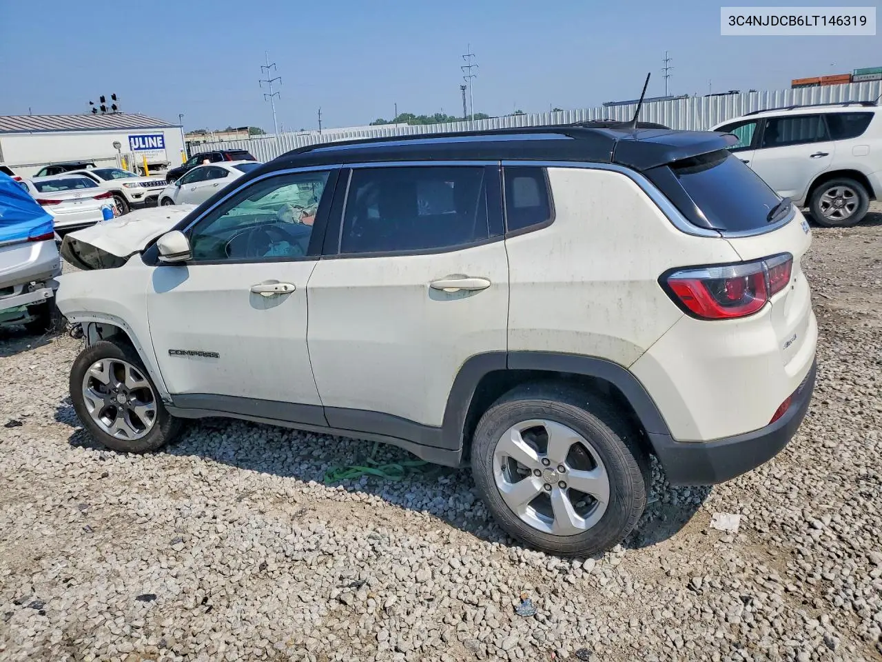 2020 Jeep Compass Limited VIN: 3C4NJDCB6LT146319 Lot: 61666946
