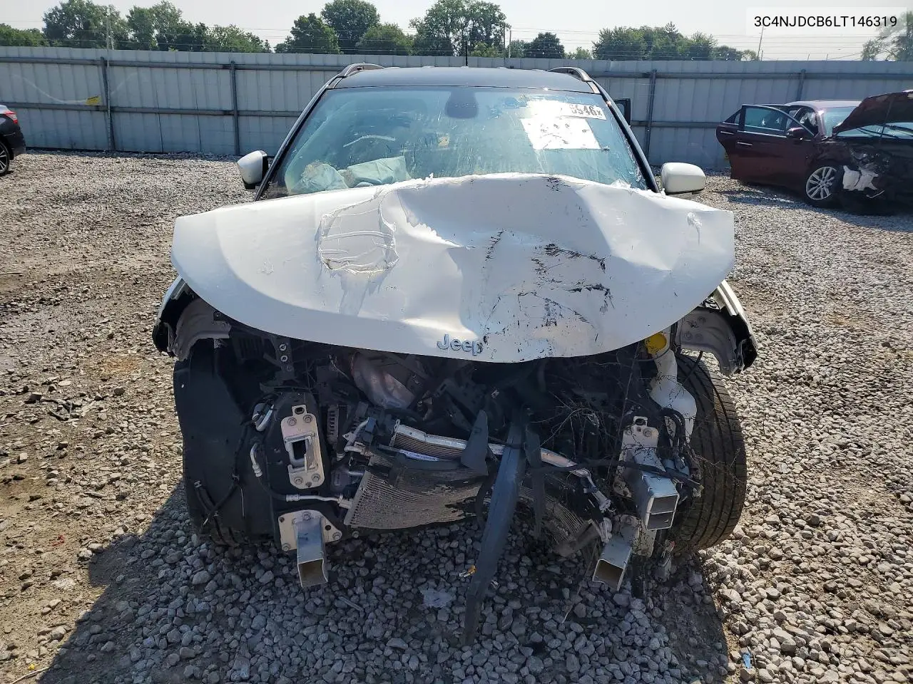 2020 Jeep Compass Limited VIN: 3C4NJDCB6LT146319 Lot: 61666946