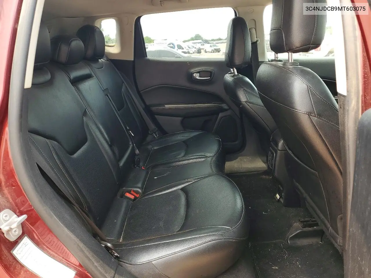 2021 Jeep Compass Limited VIN: 3C4NJDCB9MT603075 Lot: 58546206
