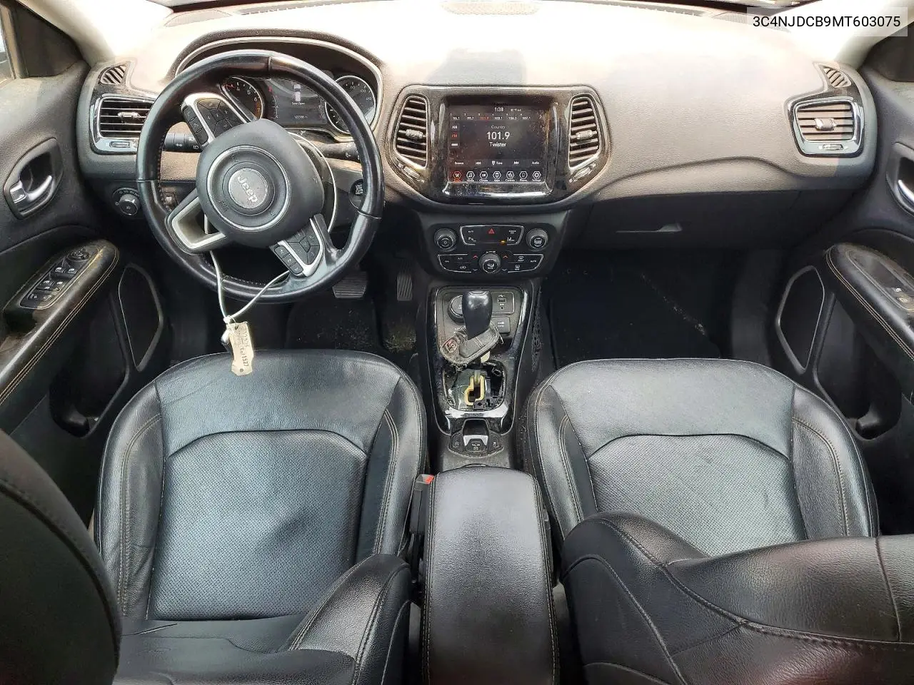 2021 Jeep Compass Limited VIN: 3C4NJDCB9MT603075 Lot: 58546206