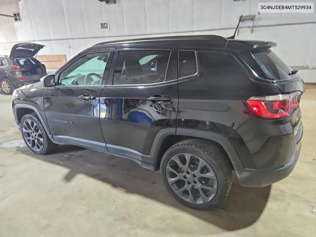 2021 Jeep Compass 80Th Edition VIN: 3C4NJDEB4MT529934 Lot: 60657616