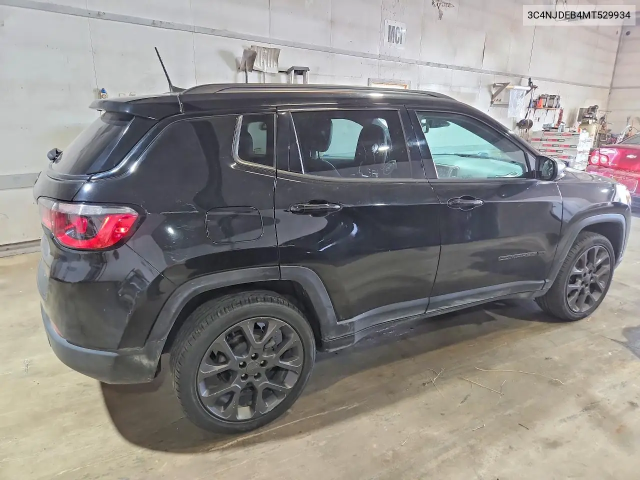 2021 Jeep Compass 80Th Edition VIN: 3C4NJDEB4MT529934 Lot: 60657616