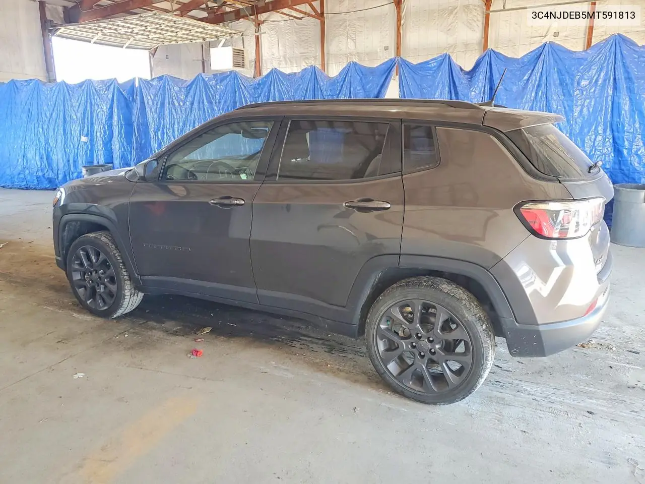 2021 Jeep Compass 80Th Edition VIN: 3C4NJDEB5MT591813 Lot: 60921886