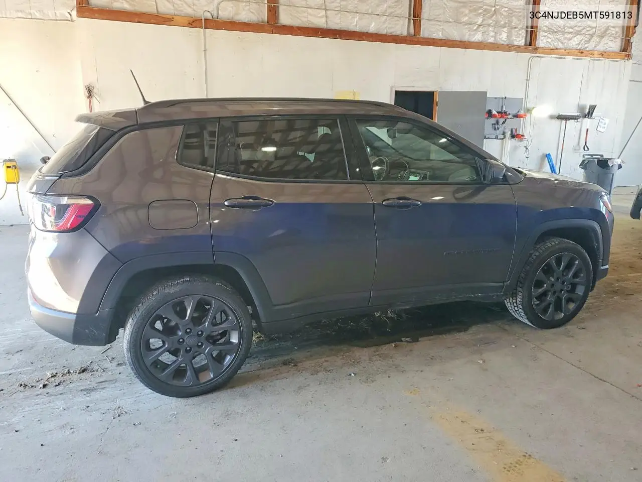 2021 Jeep Compass 80Th Edition VIN: 3C4NJDEB5MT591813 Lot: 60921886