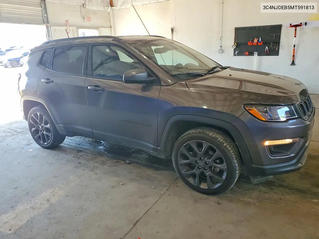 2021 Jeep Compass 80Th Edition VIN: 3C4NJDEB5MT591813 Lot: 60921886