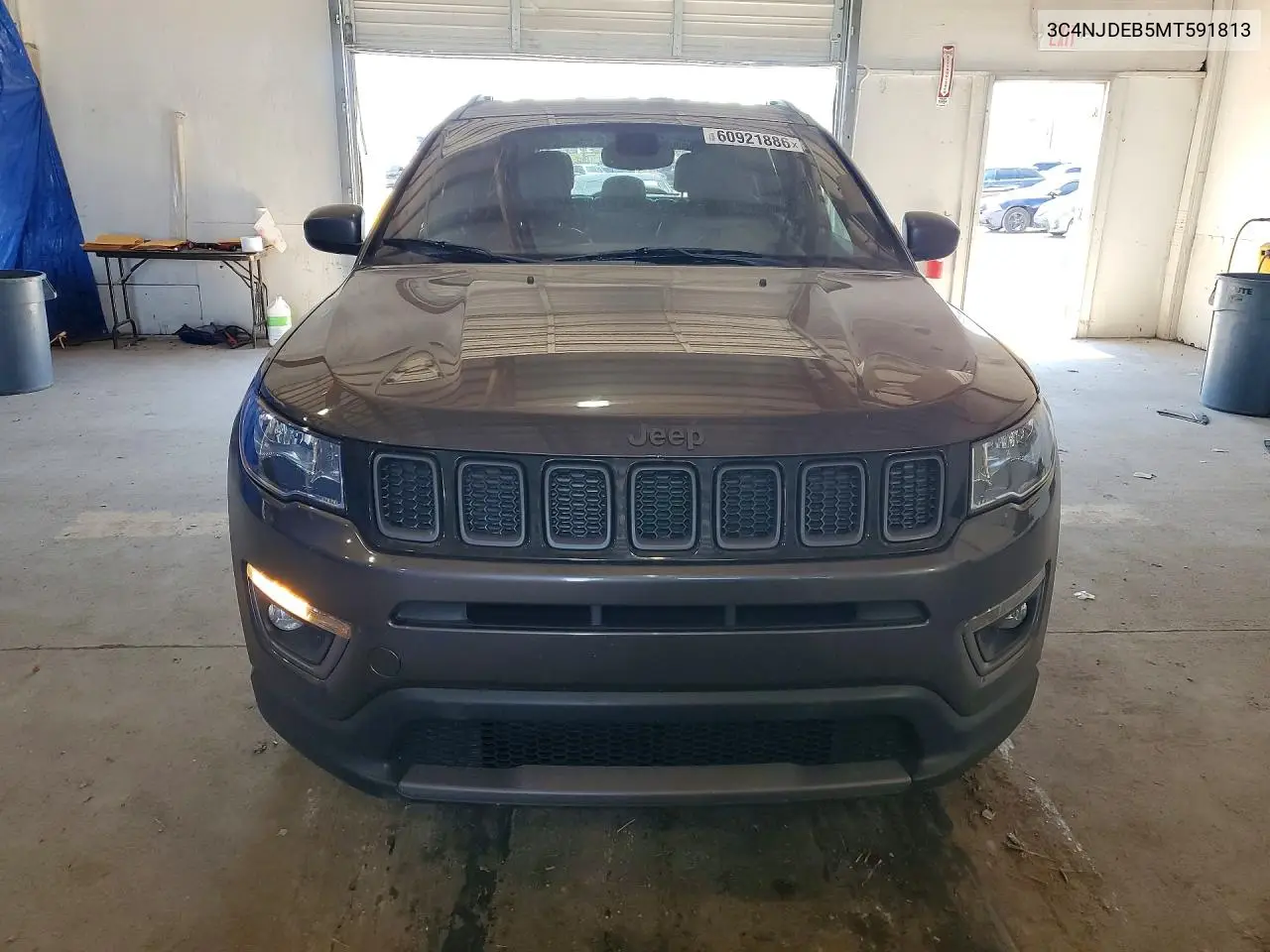 2021 Jeep Compass 80Th Edition VIN: 3C4NJDEB5MT591813 Lot: 60921886