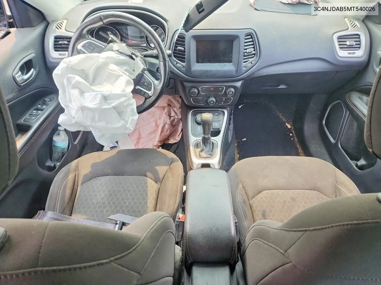 2021 Jeep Compass Sport VIN: 3C4NJDAB5MT540026 Lot: 61131846