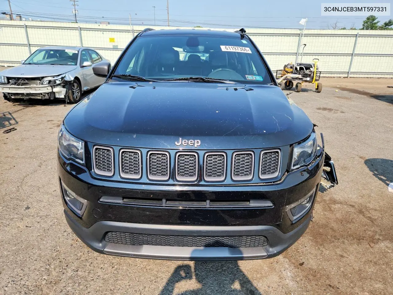 2021 Jeep Compass 80Th Edition VIN: 3C4NJCEB3MT597331 Lot: 61197366