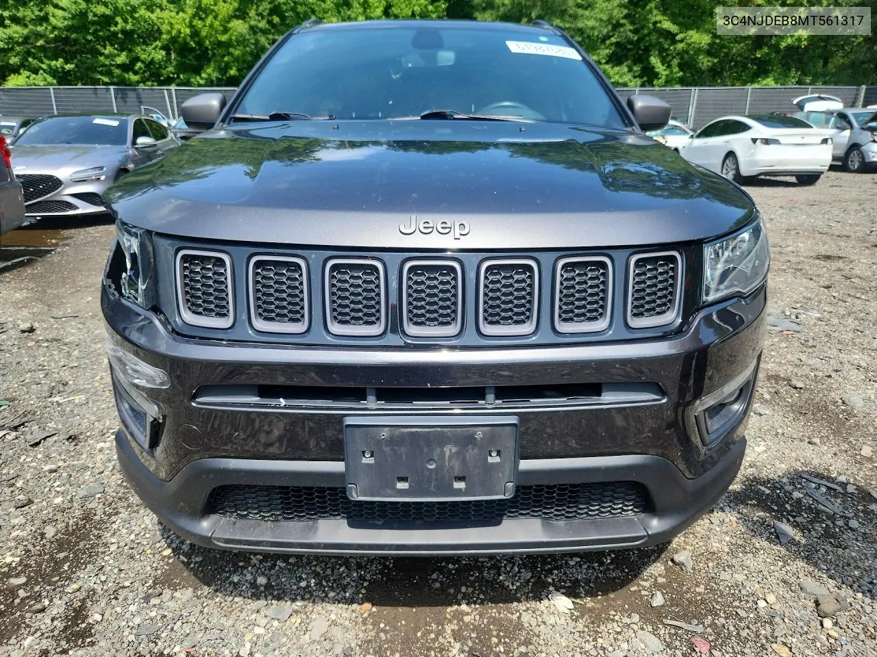 2021 Jeep Compass 80Th Edition VIN: 3C4NJDEB8MT561317 Lot: 61987686