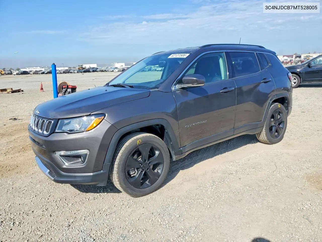 2021 Jeep Compass Limited VIN: 3C4NJDCB7MT528005 Lot: 62127506
